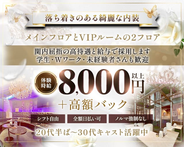 yokohama V.I.P club（ヨコハマ ブイアイピー クラブ）のキャバクラ体入