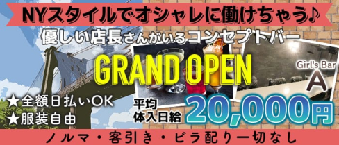 Girl's Bar A(エース)【公式求人・体入情報】(高田馬場ガールズバー)の求人・体験入店情報