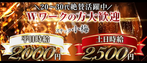 スナック小梅(コウメ)【公式求人・体入情報】(佐賀スナック)の求人・体験入店情報