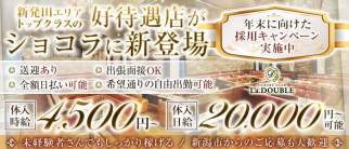 La.DOUBLE(ラ・ダブル)【公式求人・体入情報】(新発田キャバクラ)の求人・体験入店情報