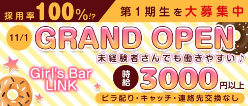 Girl's Bar LINK(リンク)【公式求人・体入情報】(上野ガールズバー)の求人・体験入店情報