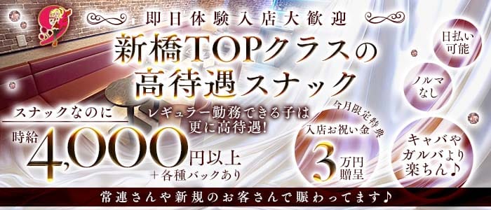 Snack 9～ナイン～(新橋スナック)の求人・体験入店情報