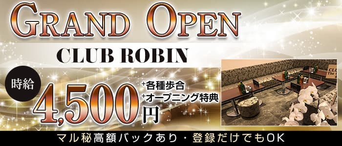 CLUB ROBIN（ロビン）【公式体入・求人情報】 溝の口キャバクラ バナー