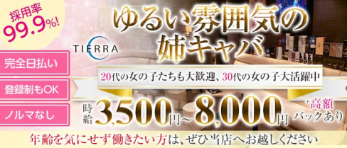 【安城】TIERRA (ティエラ)【公式求人・体入情報】(安城姉キャバ・半熟キャバ)の求人・体験入店情報