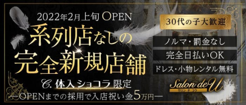 Salon de U サロンド ユー【公式求人・体入情報】(三宮ラウンジ)の求人・体験入店情報