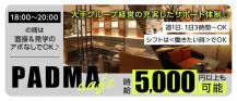 PADMA CAFE～パドマカフェ～【公式求人・体入情報】 バナー