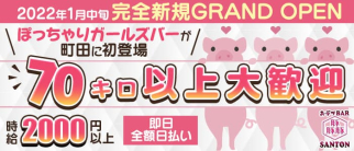 SANTON(さんとん)【公式求人・体入情報】(町田ガールズバー)の求人・体験入店情報