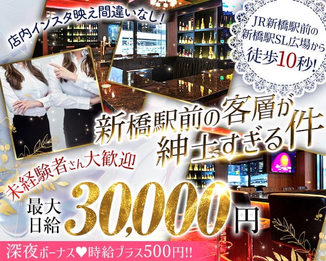 【新橋駅日比谷口徒歩30秒】Tokyo SL Bar（トーキョーエスエルバー）のガールズバー体入