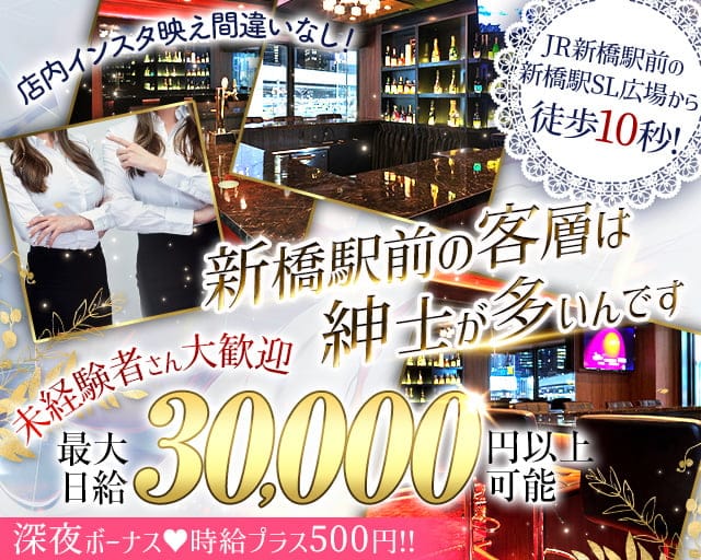 【新橋駅日比谷口徒歩30秒】Tokyo SL Bar（トーキョーエスエルバー）のガールズバー体入