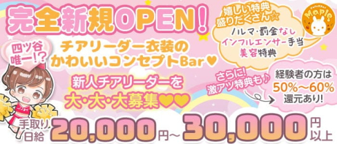 Cafe&Bar Maple(メイプル)【公式求人・体入情報】(新宿ガールズバー)の求人・体験入店情報