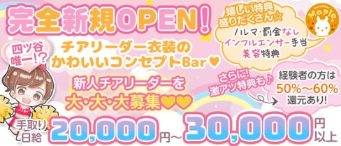 Cafe&Bar Maple(メイプル)【公式求人・体入情報】(新宿ガールズバー)の求人・体験入店情報
