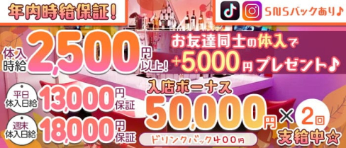 【君津】Girls Bar EVE(イブ)【公式求人・体入情報】(木更津ガールズバー)の求人・体験入店情報