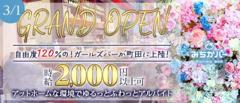 Michika BAR(みちかバー)【公式求人・体入情報】(町田ガールズバー)の求人・体験入店情報