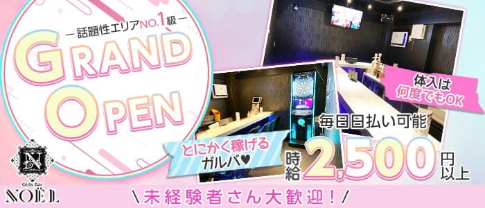 【本厚木】Girls Bar NOEL（ノエル）(本厚木ガールズバー)の求人・体験入店情報