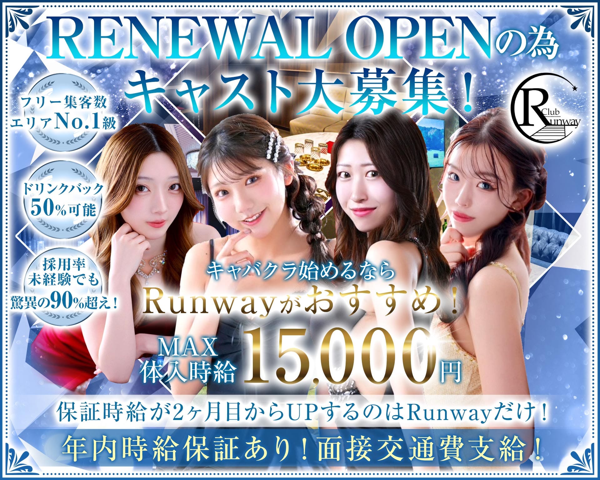 Club  Runway（ランウェイ） TOP画像①