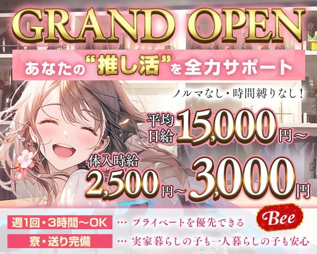 【各線柏駅東口】Bar BEE(ビー)(柏ガールズバー)の求人・体験入店情報