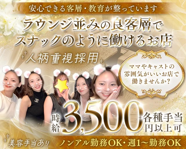 THIRD DOOR（サード ドア）のスナック体入