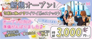 スナックM(エム)【公式求人・体入情報】(調布ガールズバー)の求人・体験入店情報
