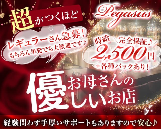 Pegasus（ペガサス）のスナック体入