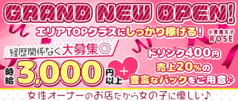 小悪魔女子ROSE(ローズ)【公式求人・体入情報】(上野スナック)の求人・体験入店情報