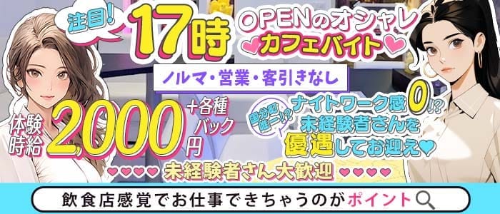 Navi Cafe（ナビカフェ）(国分町ガールズバー)の求人・体験入店情報