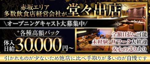 奏(カナデ)【公式求人・体入情報】(赤坂キャバクラ)の求人・体験入店情報