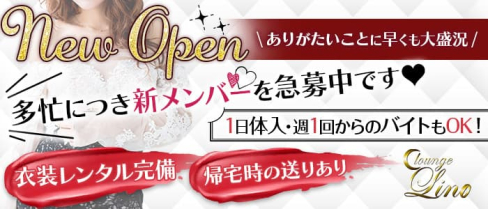 ラウンジLino(リノ)【公式求人・体入情報】(函館ニュークラブ)の求人・体験入店情報