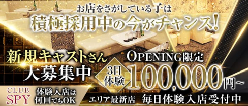 Club SPY(スパイ)【公式体入・求人情報】(藤沢キャバクラ)の求人・体験入店情報