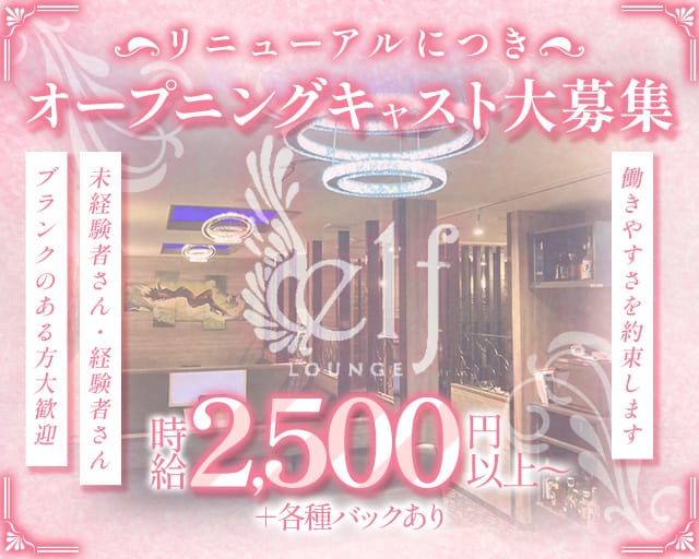 ラウンジ elf（エルフ）のラウンジ体入
