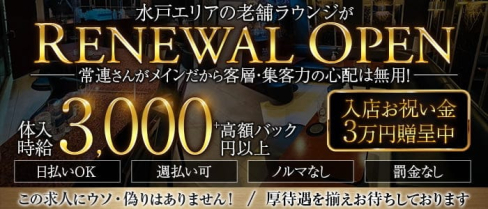 Regina(レジーナ)【公式求人・体入情報】(水戸ラウンジ)の求人・体験入店情報