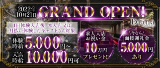 CLUB Diana(ディアーナ)-堺店-【公式求人・体入情報】(堺東キャバクラ)の求人・体験入店情報