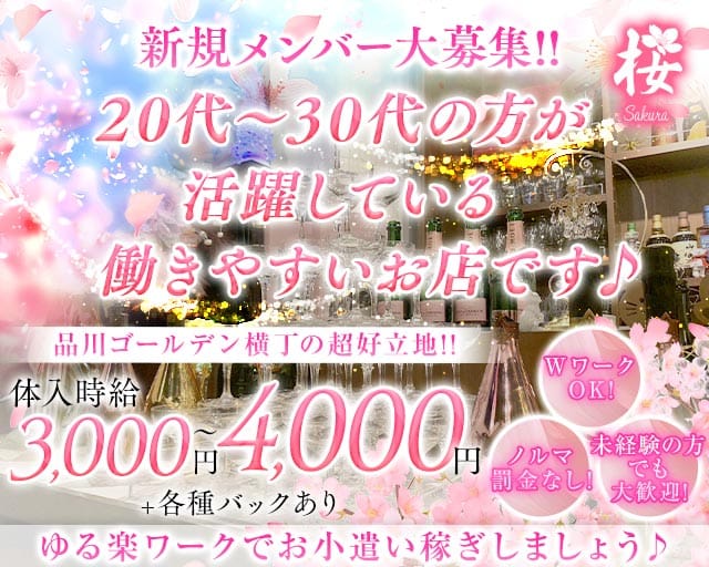 LOUNGE 桜（サクラ）(品川ラウンジ)の求人・体験入店情報