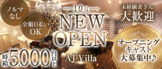 AJ Villa(エージェーヴィラ)【公式求人・体入情報】(三宮キャバクラ)の求人・体験入店情報