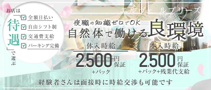 エルヴェ ルプリーズ(柳ヶ瀬ラウンジ)の求人・体験入店情報
