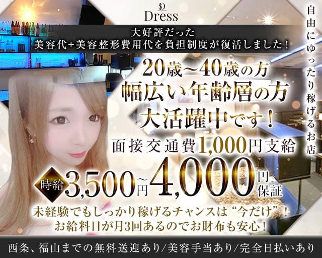 【三原】Lounge Dress（ドレス）のラウンジ体入