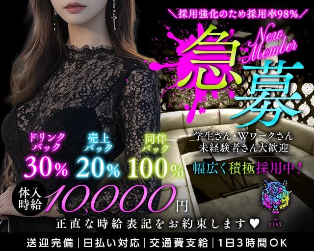 SENS（センス）(東武宇都宮キャバクラ)の求人・体験入店情報
