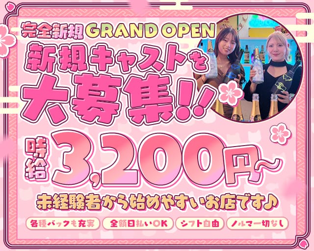 Cafe Bar PLATINUM（プラチナ）のガールズバー体入