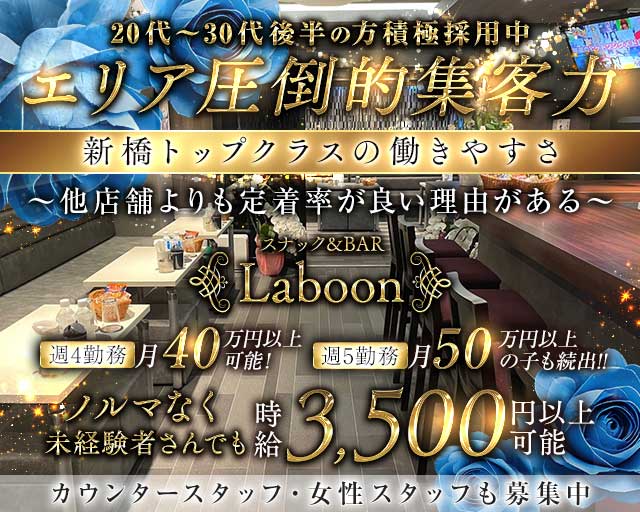 スナック&BAR Laboon（ラブーン）(銀座スナック)の求人・体験入店情報
