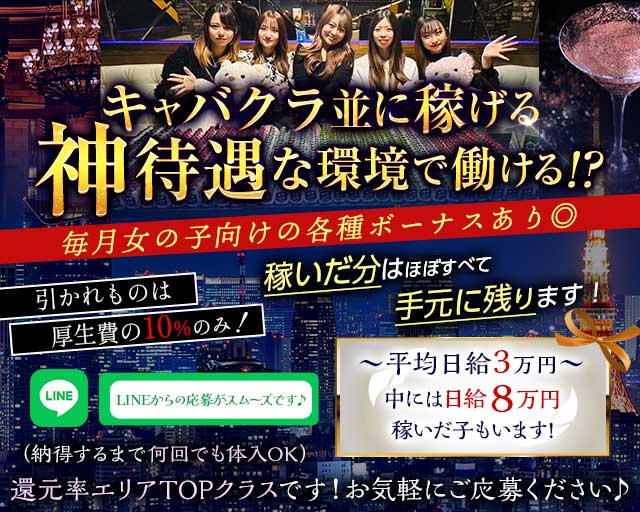 RED PEANUT（レッドピーナッツ）のガールズバー体入