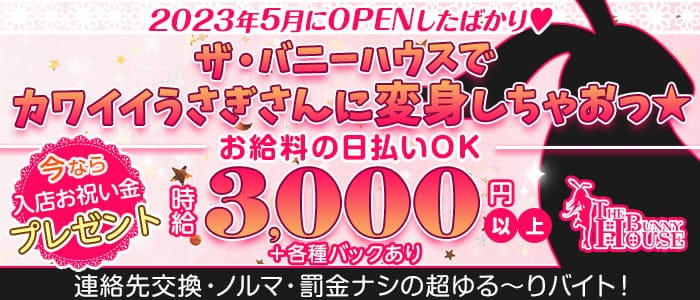 THE BUNNY HOUSE（ザ バニー ハウス）和歌山店のガールズバー体入
