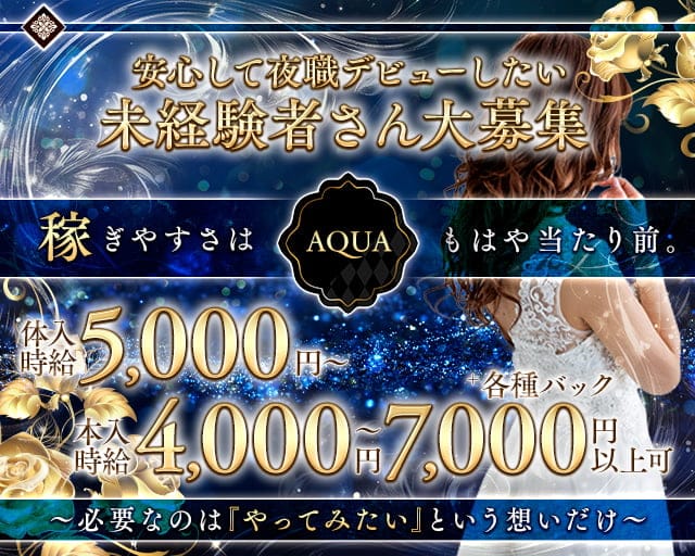AQUA（アクア）のキャバクラ体入
