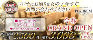 LOUNGE SPACE PLATINUM(プラチナ)【公式求人・体入情報】(熊谷キャバクラ)の求人・体験入店情報