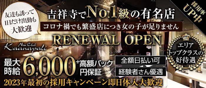 club Kaanapali(カアナパリ)のキャバクラ体入