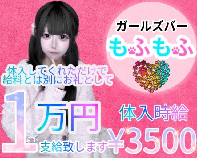 ガールズバー もふもふのガールズバー体入