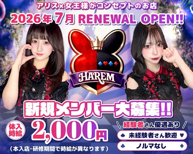 HAREM（ハーレム） バナー