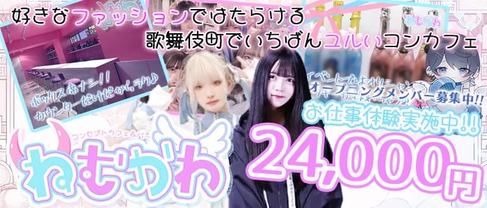 CONCEPT CAFE BAR ねむかわ(歌舞伎町ガールズバー)の求人・体験入店情報