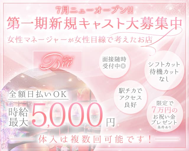 【武蔵小金井】Pub Bee（ビー）のキャバクラ体入