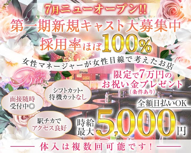 【武蔵小金井】Pub Bee（ビー）のキャバクラ体入