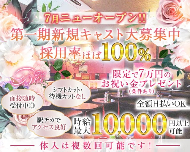 【武蔵小金井】Pub Bee（ビー）のキャバクラ体入