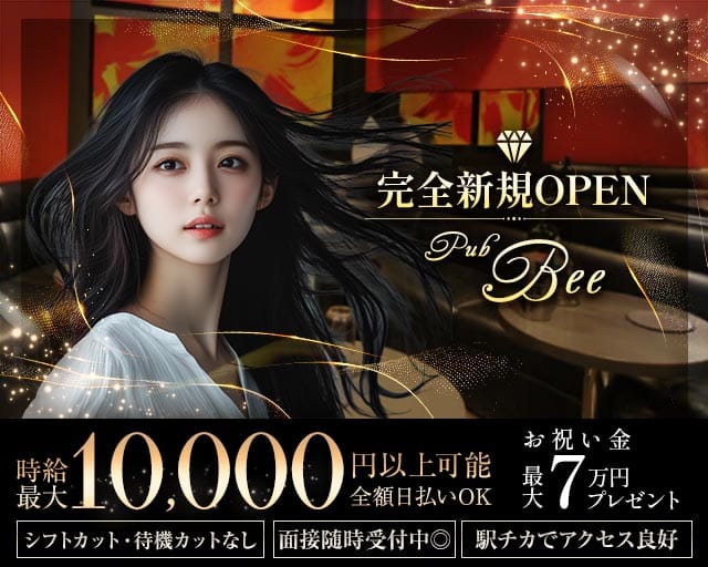 【武蔵小金井】Pub Bee（ビー）のキャバクラ体入